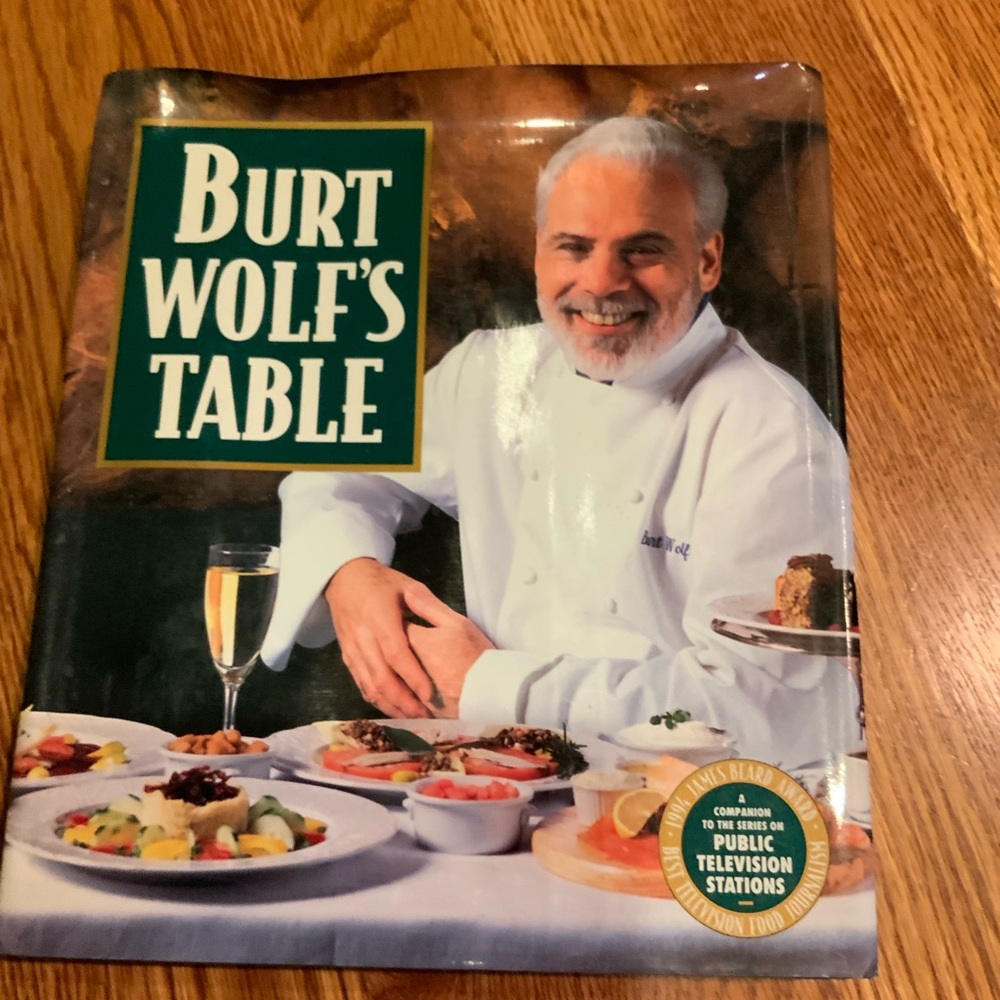 Cookbook Burt Wolf Table 288 pages Hard Cover